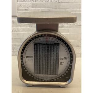 Pelouze Model Y50 Heavy Duty Mechanical Analog Scale 50-Pound Good For Shipping